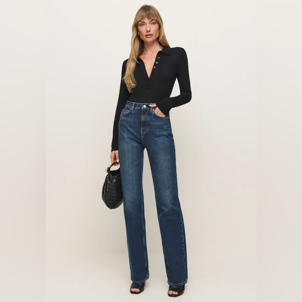 Reformation ‘Wilder High Rise Wide Leg’ Jeans